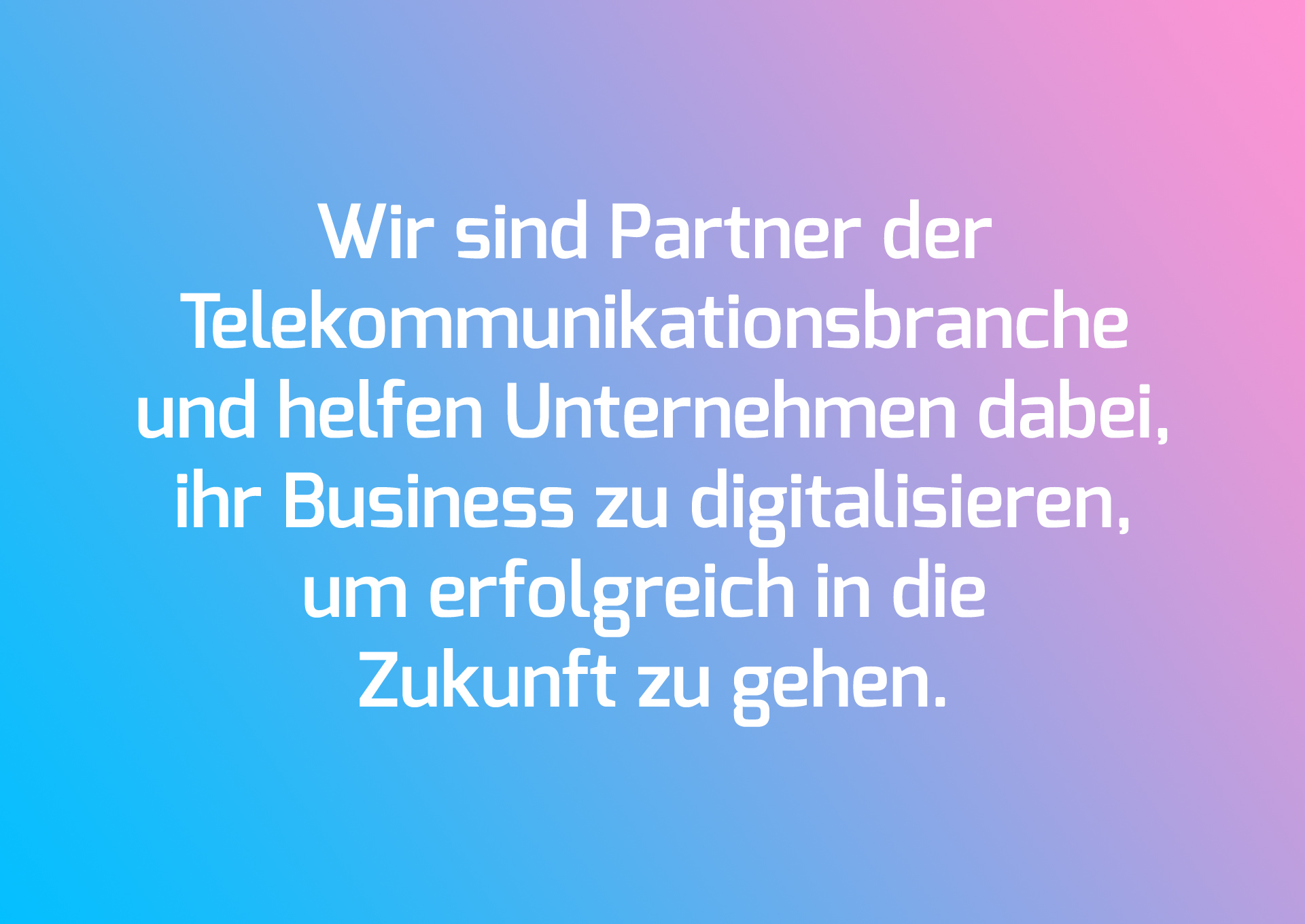 Telekommunikation-Partner
